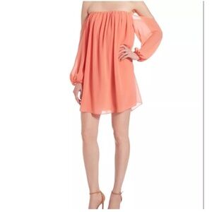 MISA off the shoulder dress size Small